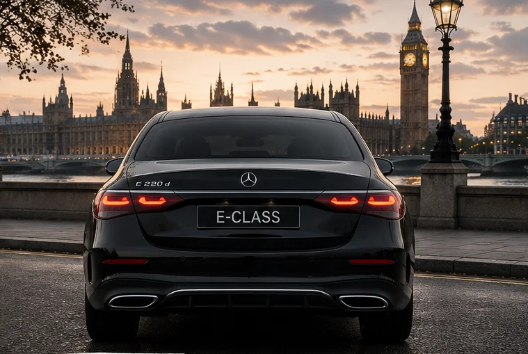 Mercedes-Benz E-Class comfortable passenger interior