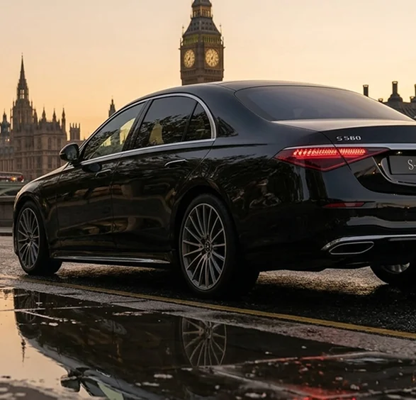 Mercedes S-Class and EQS luxury chauffeur vehicle