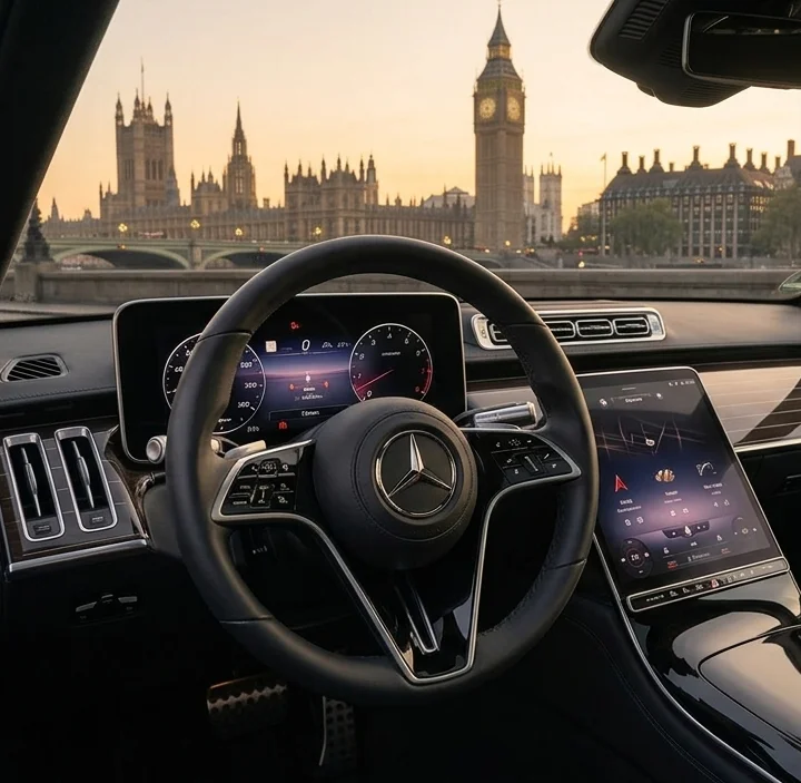 Mercedes-Benz S-Class premium passenger interior