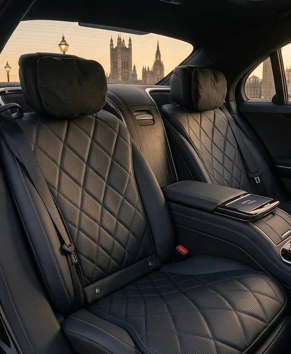 Mercedes-Benz S-Class premium dashboard and interior technology