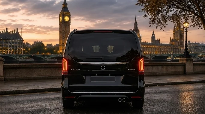 Mercedes-Benz V-Class premium dashboard and technology